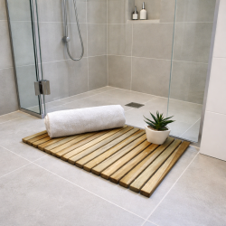 Teak Badem�tte 40x60 cm.