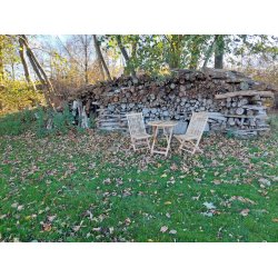 Mondena Teak Cafest med 2 klapstole 