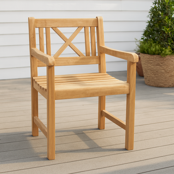 Kronborg Havestol - Gold Teak