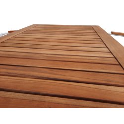 Boston/Era terrassest med 4 sorte stole i UV-beskyttet polyrattan