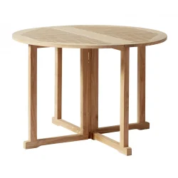 Butterflybord st med 4 stole i gylden teak. MODERNE HAVEMBELST I FREMRAGENDE KVALITET!!