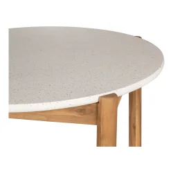 Josefina Spisebord str.  120 cm til 4 -6 pers. lavet med Terrazzo bordplade. MODERNE SPISEBORD 