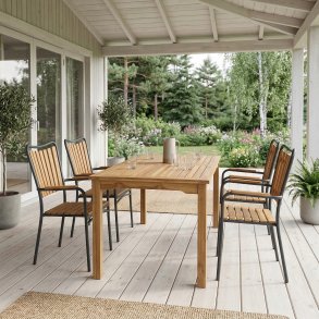 Jeva terrassset f�r 4 personer - V�lj f�rg p� stolen: