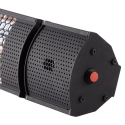 El-Terrassevarmer inkl. vgophng.  Effekt 1000-2000W