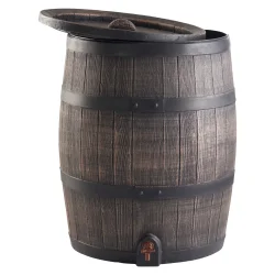 Spar p vandet!! Regnvandstnde 140L - Hane og Lg inkluderet