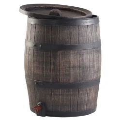 Spar p vandet!! Regnvandstnde 140L - Hane og Lg inkluderet