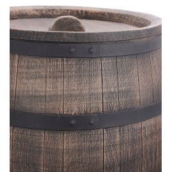 Bredygtig vandopsamlin!!! 240L Regnvandstnde med Stander  Komplet St til effektiv vandopsamling