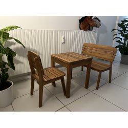 Lille TOKYO brnestol med et moderne look - Akacietr