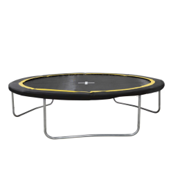 Brnetrampolin med beskyttelsesnet. PERFEKT TIL BRNENES LEG I HAVEN!!