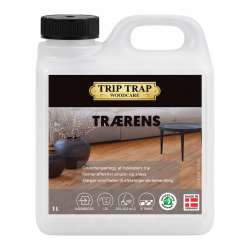 Effektiv tr�rens fra Trip Trap 1 L - Indend�rs tr�overflader!