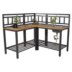 Udekkken af 3 moduler - inklusiv hndvask og plads til opbevaring under bordpladen - Model: Mexico