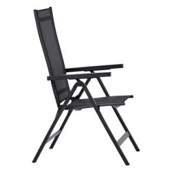 Liva havestol 6 positioner vedligeholdelsesfri aluminium og textilen