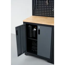 Vrkstedsopbevaring. FUNKTIONALITET OG STIL I ET MED DETTE VRKSTJSSKAB!!!