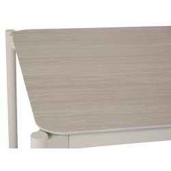 Vedligeholdelsesfrit Bo havebord i aluminium og compofit til 6-8 personer