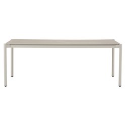 Vedligeholdelsesfrit Bo havebord i aluminium og compofit til 6-8 personer