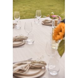 Vedligeholdelsesfrit Bo havebord i aluminium og compofit til 6-8 personer