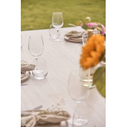 Vedligeholdelsesfrit Bo havebord i aluminium og compofit til 6-8 personer