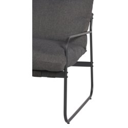 Vedligeholdelsesfrit loungest Theodor med 2-personers sofa, sofabord og 2 stole