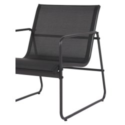 Vedligeholdelsesfrit loungest Theodor med 2-personers sofa, sofabord og 2 stole