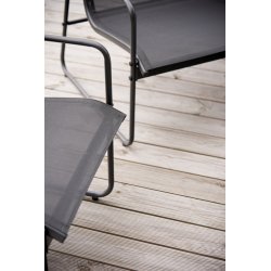 Vedligeholdelsesfrit loungest Theodor med 2-personers sofa, sofabord og 2 stole