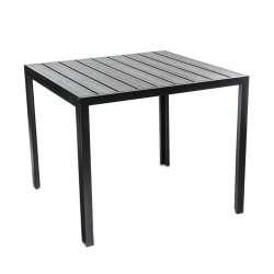 Vedligeholdelsesfrit smt terrassest med to stabelstole