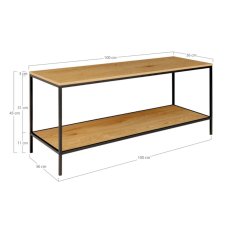 Vita TV-bnk - vlg farve