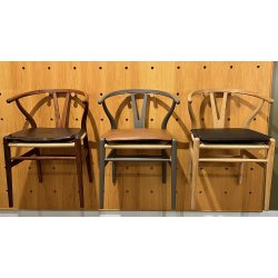  Y-stol hynden CHARMERENDE bffel lder sdehynde - Vlg farve!