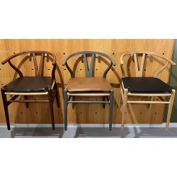  Y-stol hynden CHARMERENDE bffel lder sdehynde - Vlg farve!