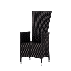 Stilrent Melina havem�bels�t - Vedligeholdelsesfrit haves�t med spisebord og 6 justerbare havestole