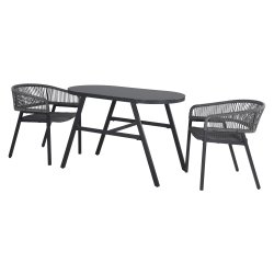 Temr altanst - St  1 bord og 2 stole!. Stole kan g helt ind under bordet s de intet fylder. 