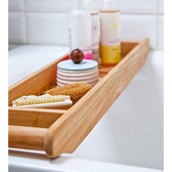 100 % afslapning med en flot Badekarskurv - Teak