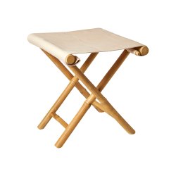 BANO Bambus Skammel  Naturlig Lethed med Bredygtigt Udtryk