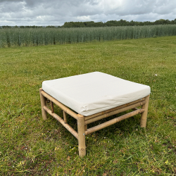 Bambus Fodskammel Sofa - Naturlig Komfort og Stilfuldt Design