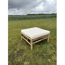 Bambus Fodskammel Sofa - Naturlig Komfort og Stilfuldt Design