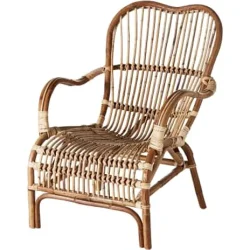 Hyggeligt loungest til 4 personer - i naturligt bambusflet