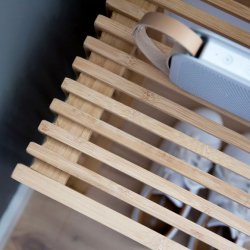 Rib Bnk i bambus L:104xB:35xH:43cm