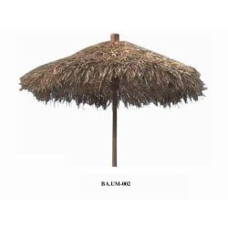  bambus Hawaii pynte parasol rund  150 cm