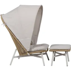 Bille Lounge Stol - Komfort og Elegance til Dit Udendrs- eller Indendrsmilj