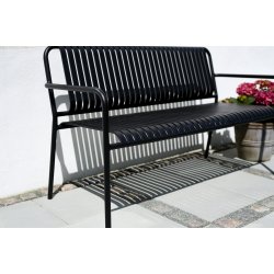 Vedligeholdelsesfri Havebnk 140X56 cm. Model Haya- Vlg farve