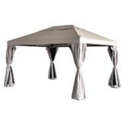 JULIO vandtt Pavillon Str. 3x4 meter - Elegance og Skygge til Din Have