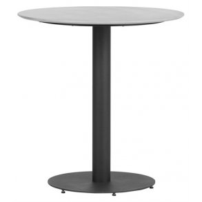 Hector Cafebord str.  70 cm i gr fiberbeton m/alu stel. Vedligeholdelsesfrit.
