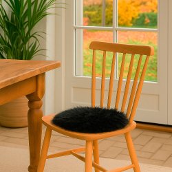 kta lammskinn frn Nya Zeeland - diameter: 34 cm. - vlj frg: