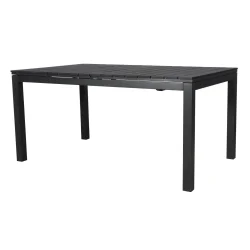 Havest med stort udtrkkeligt bord, og 6 stole