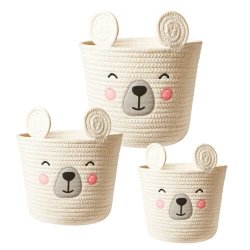 Sde bomuldskurve st med 3 stk. nuttede ansigter og sm rer - Fs i flere varianter!