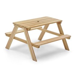 Klassisk Bord-/bnkest til brn - 4 siddepladser - FSC mrket