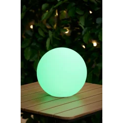 LED Solcellekugle med Farveskift � �18 eller �28 cm