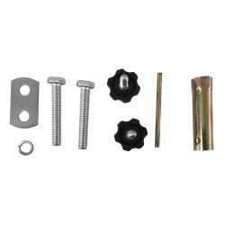 Extra starkt parasollrr fr parasollfot i granit - levereras med tv bultar i botten