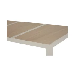 Ingrid havem�bels�t - Stilfuldt haves�t i naturfarvet aluminium og keramik med 6 komfortable havestole i lysgr� aluminimum og textilene