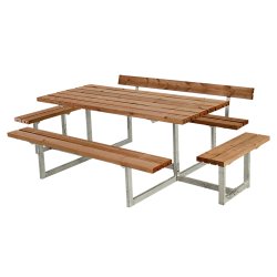 Bordbnkest i nletr til 8 personer med et rygln - vlg farve