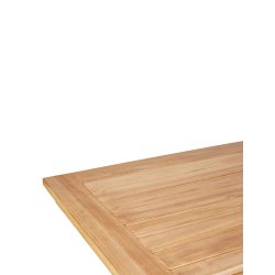 Californien havebord - gold teak str. 90x200 cm. 6-8 pers.